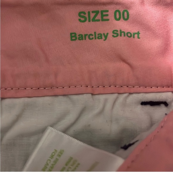 Lilly Pulitzer Barclay Shorts, size 00. Navy Blue. - Picture 7 of 14